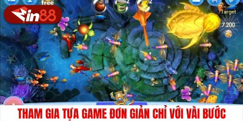 Tham gia tựa game đơn giản chỉ với vài bước