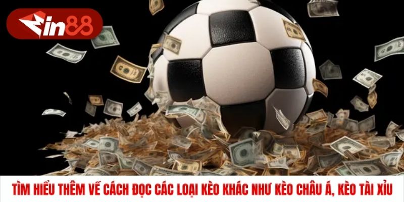 Tìm hiểu thêm về cách đọc các loại kèo khác như kèo Châu Á, kèo tài xỉu: